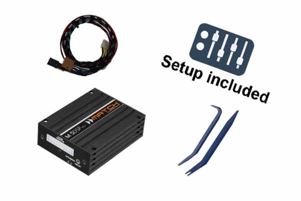 Mercedes Benz E-Klasse Soundupgrade Plug&Play-Set für Fahrzeuge ohne Soundsystem