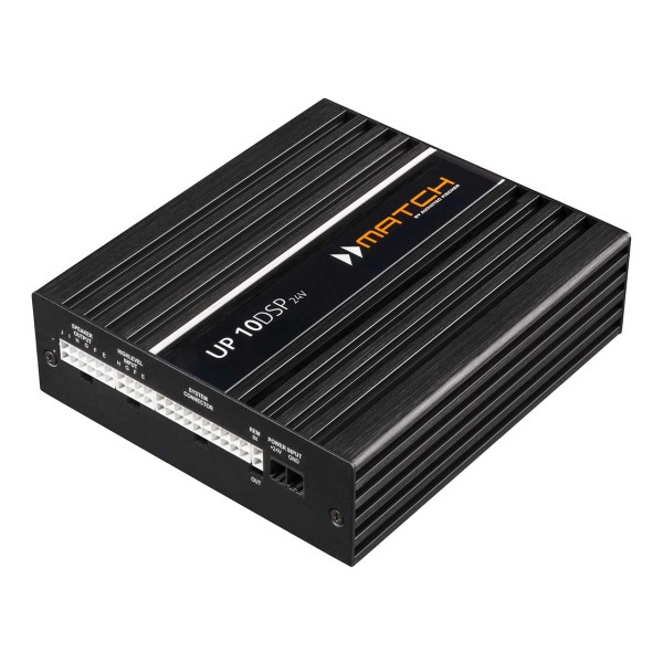 MATCH UP 10DSP | 10-Kanal DSP-Verstärker - 24V Edition