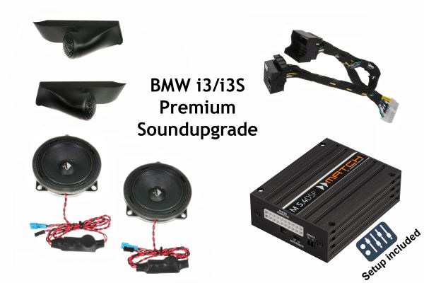 BMW i3 Premium Komlett | MATCH M5.4 | Lautsprecher | Subwoofer Q168-P