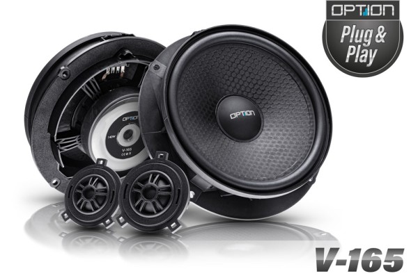 OPTION V-165 | VW, Skoda, Seat Lautsprechersystem
