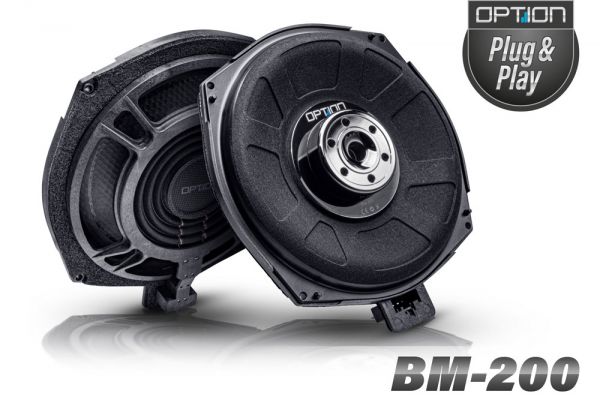 OPTION BM-200 BMW Untersitz-Bass 200mm