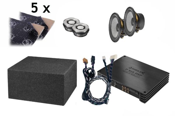 VW T6.1 High-End-Soundsystem | DSP-Verstärker | Subwoofer | Lautsprecher | Maxi-Dämmung-Copy